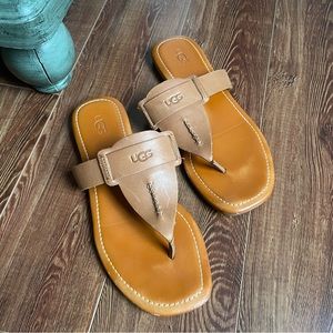 Ugg Galia leather thong sandals